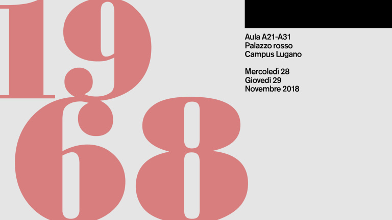 '68 movement and communication: a seminar open to the public