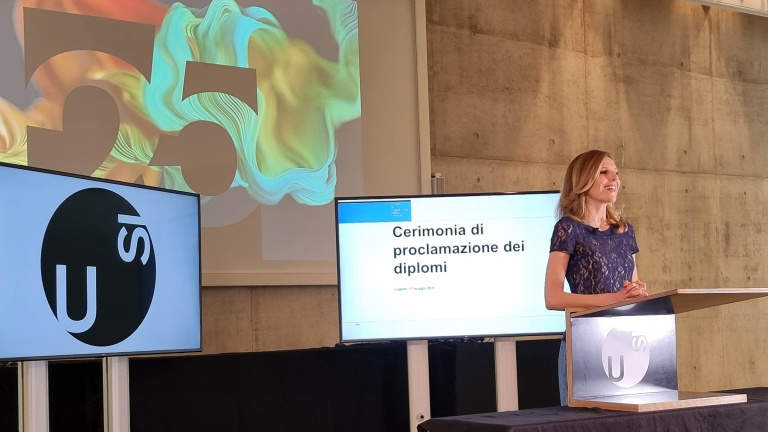 Spring graduation ceremony for 91 students of the USI Faculty of Communication, Culture and Society